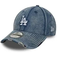 New Era Baseball Cap New York Yankees Acid Wash Denim 9FORTY Cap New Era Blau (1-St)