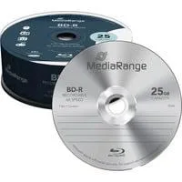 BD-R 25 GB, Blu-ray-Rohlinge 6-fach, 25 Stück