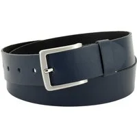 COLOGNEBELT Ledergürtel OM518-SL-Dunkelblau MADE IN GERMANY, Schwarz Kürzbar, 100 % Echtleder, Unisex