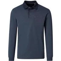 CASAMODA Langarm-Poloshirt CASAMODA Polo-Shirt Langarm uni
