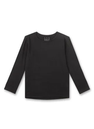 Sanetta - Shirt super black - Gr. - 152