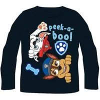 PAW PATROL T-Shirt Paw Patrol Langarm-T-Shirt für Jungen - "peek-a-bool", 100% Baumwolle