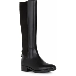 Geox D Felicity Leder Women's Schwarz Stiefel