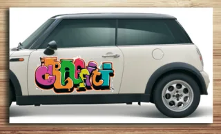 Aufkleber, Autoaufkleber Graffiti Style "Graffitisticker"