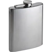 Macma Flachmann Flachmann / aus Metall / 237ml Fassunsgsvermögen / mit Sicherheits-Dre