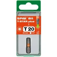 SPAX Bit-Set Spax Schrauberbit T-STAR plus T20