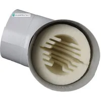 Scorprotect® Steinwolle PUR Rohrbögen mit PVC-Ummantelung 90 Grad