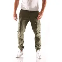 Jack & Jones Cargojeans Jack & Jones Paul Flake Tapered Slim Cargo Herren Jeans Hose