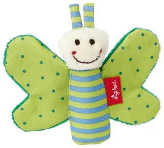 Sigikid Baby Knister Greifling Schmetterling in grün