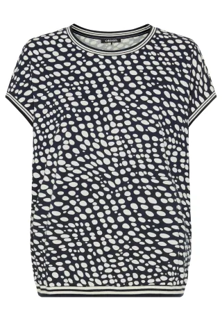 Olsen - T-Shirt Short Sleeves dark navy - Gr. - 38