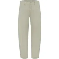 Cambio Stoffhose natur,Casual,Baumwolle,Unifarben,Slim Fit,Hoch