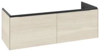 Villeroy & Boch Waschtischunterschrank Subway 3.0 C56701 1272x429x478mm 2 Ausz. Waschtisch mittig Wh C56701AA
