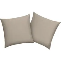OTTO home Kissenbezug Desner 100% Microfaser, extra weich, allergikerfreundlich, (2 Stück), uni Kissenhülle, Premium Qualität, schnell trocknend, pflegeleicht