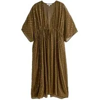 Next Strandkleid Maxi-Cover-up mit Bindegürtel (1-tlg)