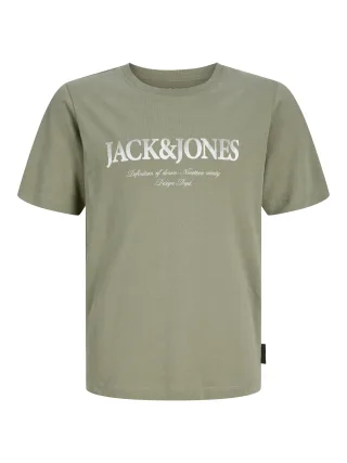 JACK&JONES - JJDEVIN DAYTONA PRINT TEE SS CN JNR - Gr. - 176