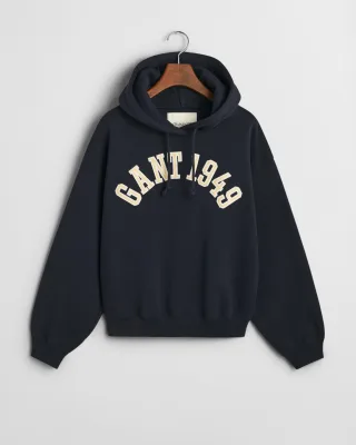 GANT - GANT 1949 Arch Graphic Hoodie evening blue - Gr. - M