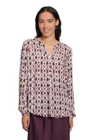 CARTOON - Blusenshirt violett/rosa - Gr. - 36