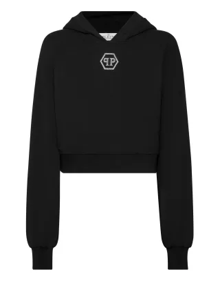 Sweatshirt Mit Kapuze Hexagon