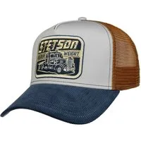 Stetson Baseball Cap Trucker Cap Heavy Weight LKW-Motiv mit Netzeinsatz