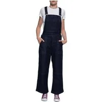 QueenKerosin Latzjeans mit aufgesetzten Taschen