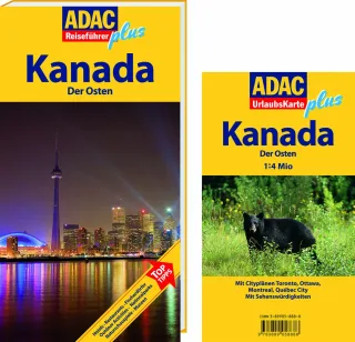 ADAC Reiseführer plus Kanada: Der Osten: Mit extra Karte zum Herausnehmen: TopTipps: Hotels Restaurants Fischerdörfer Outdoour Activities Nation [Taschenbuch] [2011] Srenk Andreas