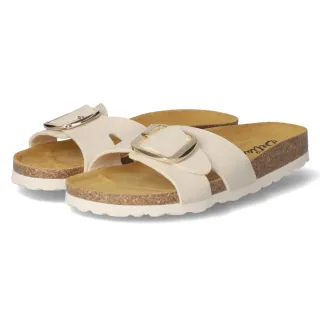 Beliana Pantoletten - Gr. 36 - Beige - Kunstleder