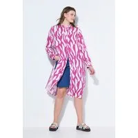 Studio Untold Longbluse Longbluse extra lang Color Zebra Langarm