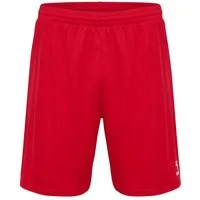 hummel Sporthose hmlESSENTIAL Shorts (angenehmes Tragegefühl) kurz rot Herren