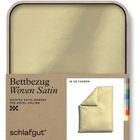 Schlafgut Bettbezug Premium Woven Satin, 100% Baumwolle, Fadendichte 300TC, (1 St), besonders dicht gewebt, Mix & Match: passender Kissenbezug erhältlich