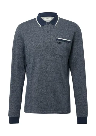 s.Oliver - Polo-Shirt blau - Gr. - XXL