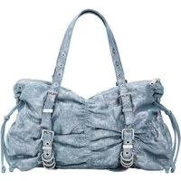 Desigual Schultertasche Gathered Denim Shoulder Bag