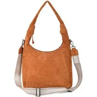 HARBOUR 2nd Hobo Laurine, Damen Handtasche, Umhängetasche, Schultertasche mit Ziernähten