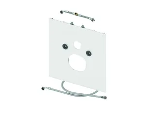 Tece lux WC-Glasplatte für Duravit SensoWash C, Glas weiß glzd., 9650103 9650103