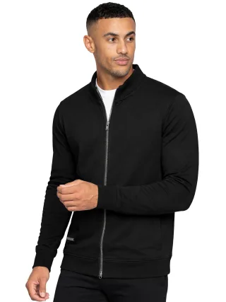 Enzo | Herren Sweatshirt mit Durchgehendem Reißverschluss