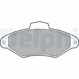 Delphi Bremsbel?ge vorne Citroen Xantia LP787
