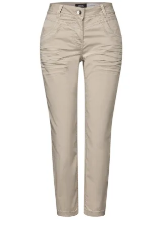 Cecil - Hose im Casual Fit - Style Scarlett beige - Gr. - 27/26