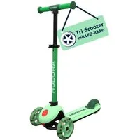 Hudora Dreiradscooter Tri-Scooter, Sicherer Stand und selbstbewusstes Fahren