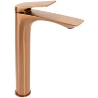 wohnwerk.idee Badarmatur Badarmatur Gold Schwarz, Modernes Design, Messing Waschbeckenarmatur