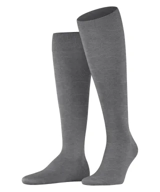 FALKE - FALKE ClimaWool Herren light greymel. - Gr. - 45.5