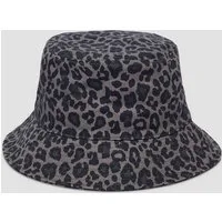 s.Oliver Filzhut Hut  Bucket Hat mit Animal-Muster