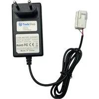 Trade-Shop Ladegerät 21V passend für Landxcape LX795 400M2 LX792 600M2 LX791 Netzteil (Geeignet für Li-Ion Akkus mit 20V / LED-Anzeige für den Ladezustand)