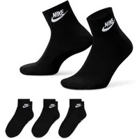 Nike Sportswear Sportsocken U NK NSW EVERYDAY ESSENTIAL AN (Set, 3-Paar) 3er-Pack, mit Logoschriftzug, aus Polyester und Elasthan