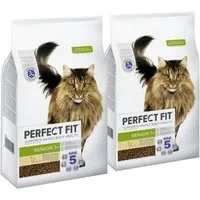 Perfect Fit PERFECT FIT™ Katzenfutter Trockenfutter Senior 7+ mit Huhn 2 x 7kg, Trockenfutter für: Katze