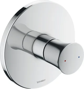 Duravit White Tulip Einhebel-Brausemischer Unterputz Chrom Hochglanz 170x97x170 mm - WT4210010010 WT4210010010