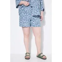 Studio Untold Shorts Shorts Wide Legs Musselin Elastikbund