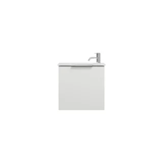 Burgbad Glas Waschtisch-Set Eqio Weiß Matt/Weiß, SFPH052F6014A0070 SFPH052F6014A0070