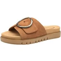 Tamaris WIDE FIT MultiAdjustable, comfortFit aus Leder Pantolette MultiAdjustable