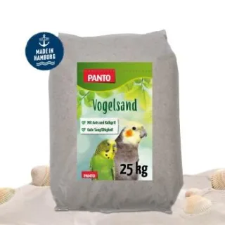 Panto Vogelsand mit Anis und Muschelkalk 25kg
