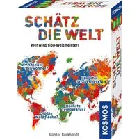Kosmos Spiel Schätz die Welt, Brettspiel, Made in Germany