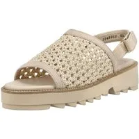 Paul Green Paul Green Sandalen Veloursleder/Textil Riemchensandale